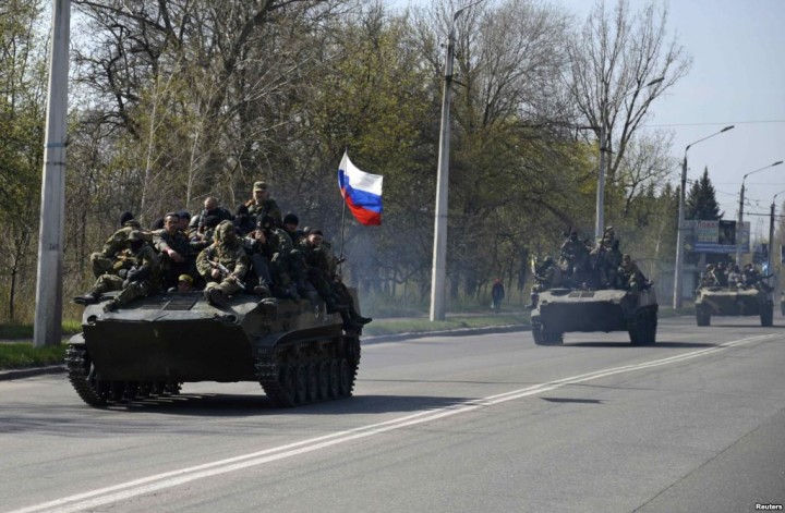 Около 60 украинских военных перешли на сторону ополченцев в Славянске