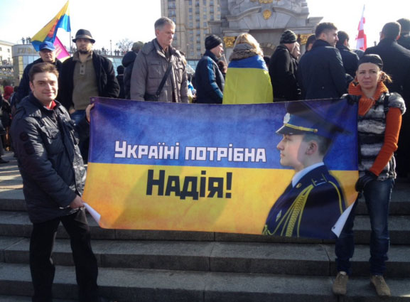 Митинг на майдане 6 марта: «Православных выгнать, с Россией воевать»