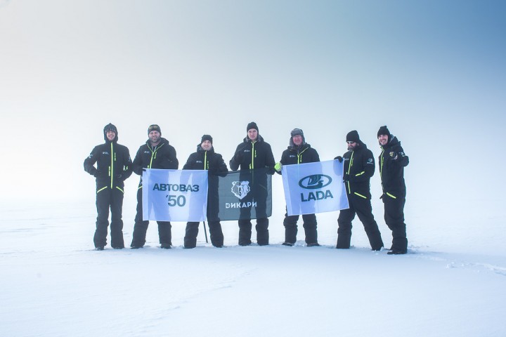 «Дикари» протестировали Lada Х-Ray в Арктике
