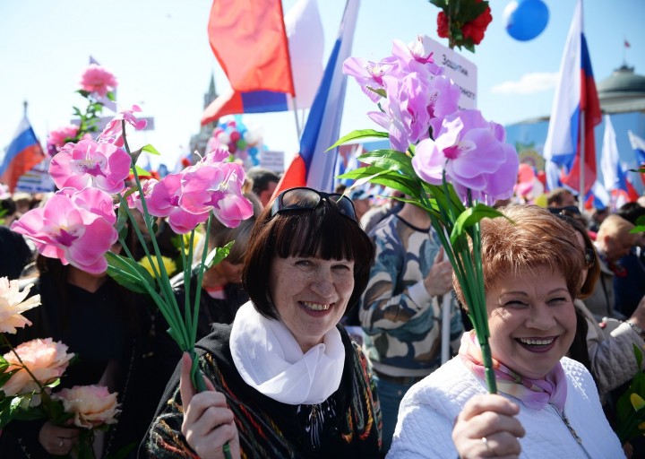 Первое мая в России