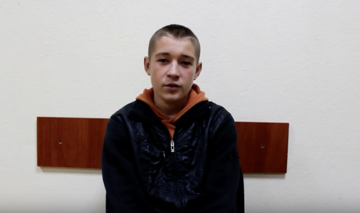 Родители подростка-диверсанта просят Захарченко о спасении сына