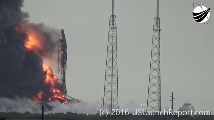 Гадаем о причинах и последствиях аварии Falcon 9 первого сентября