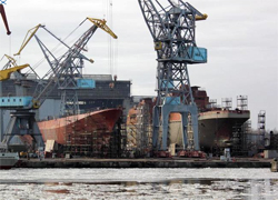 Большой десантный корабль «Иван Грен» спущен на воду