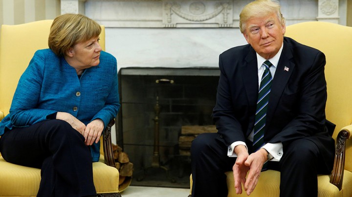 Трамп требует от Германии деньги 
