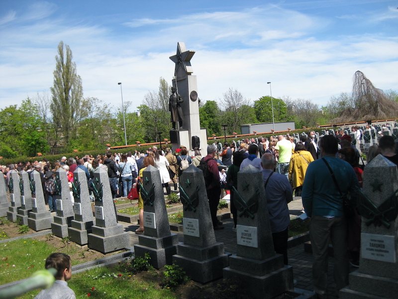 Прага, Олшанское военное кладбище, 09.05.2021