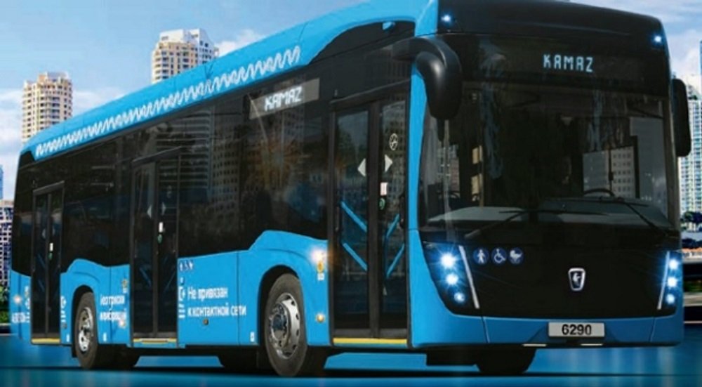 КАМАЗ представил первый водородный электробус