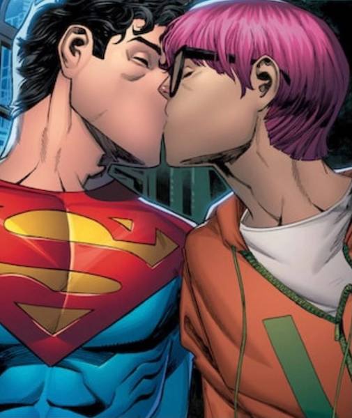 Выходит комикс с Суперменом-гомосексуалистом