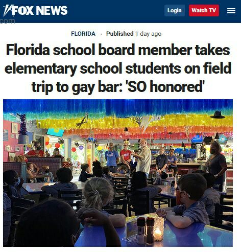 Во Флориде школьников сводили на экскурсию в гей-бар